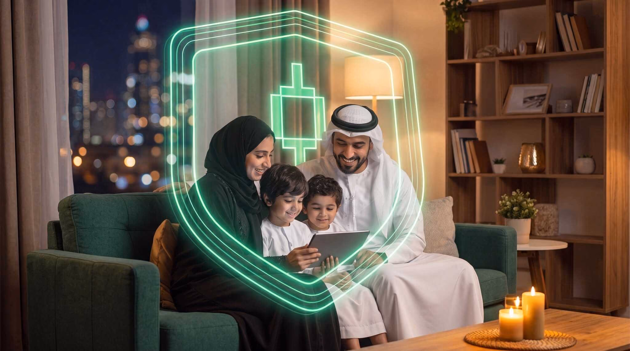 شخص يكتب ملاحظات مالية على مكتب مع كمبيوتر محمول وآلة حاسبة ودفتر ملاحظات في مساحة عمل حديثة.