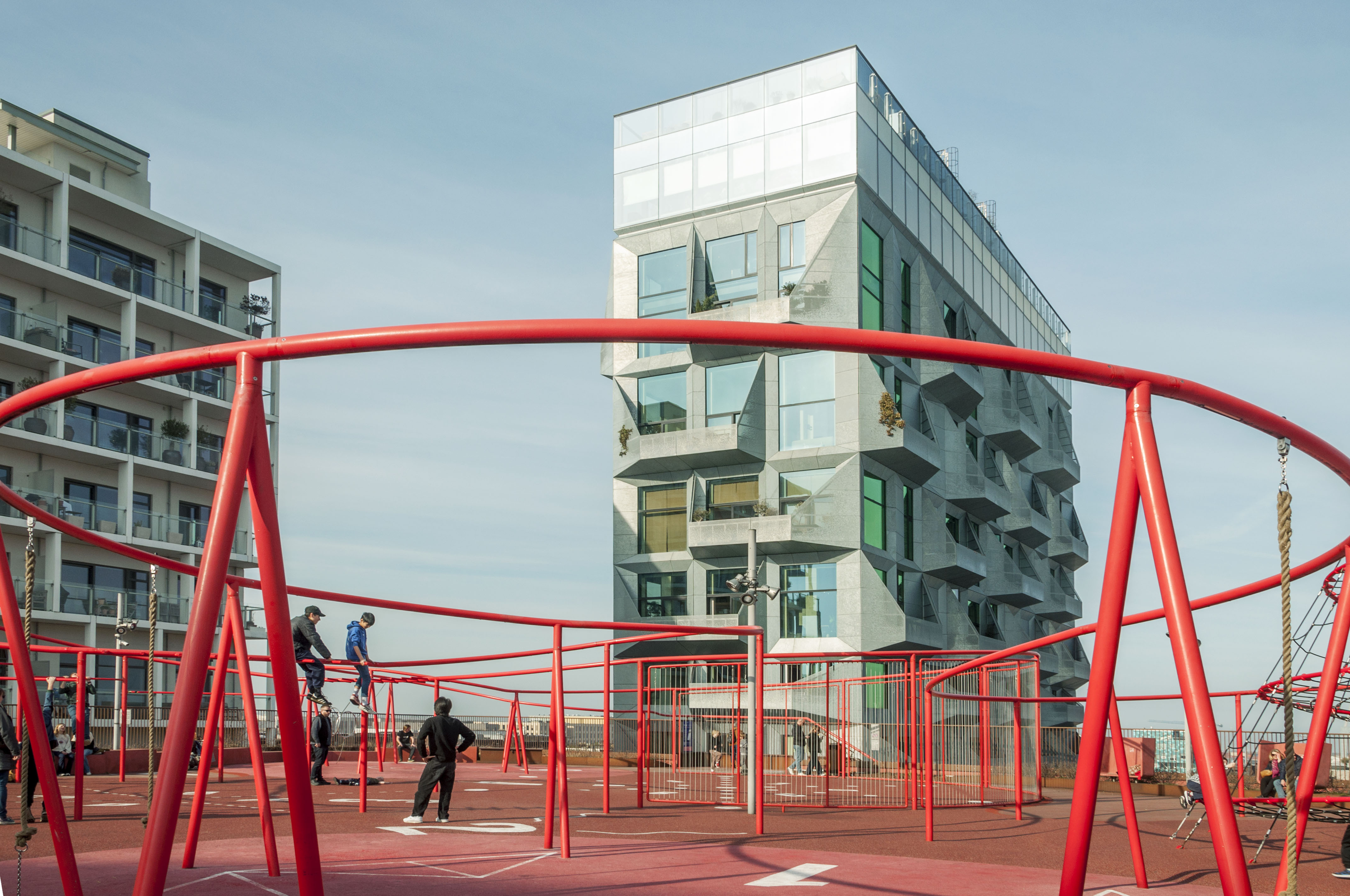 Architectural photography of Konditaget Lüders in Nordhavn, Copenhagen.