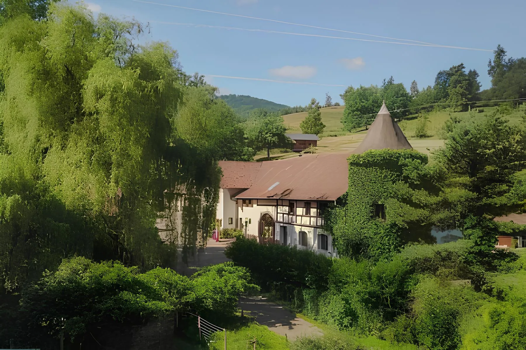 facade - gite des roses