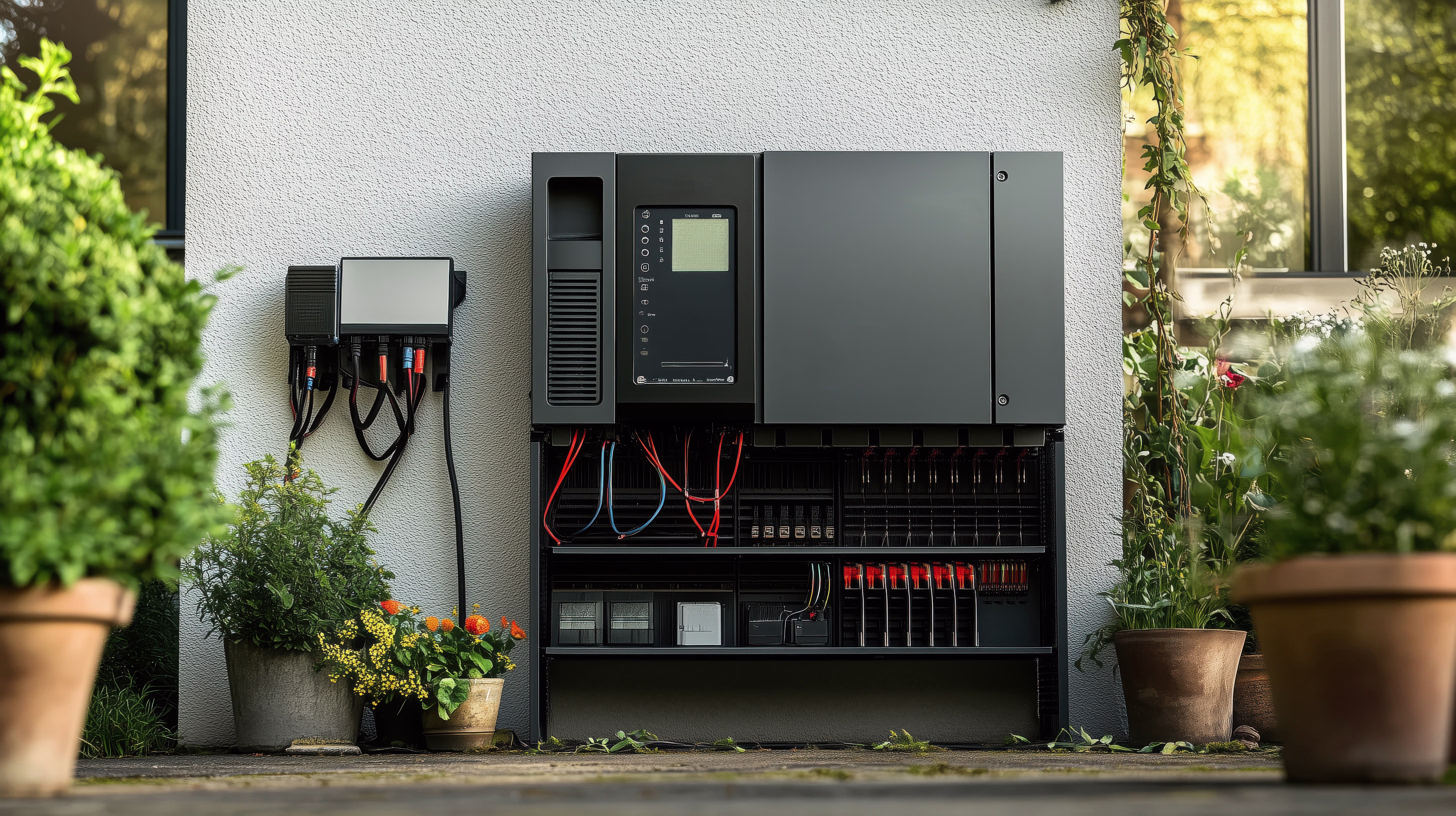 Micro Inverter Setup Photo