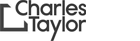 Charles Taylor logo with stylized letters and a square outline.
