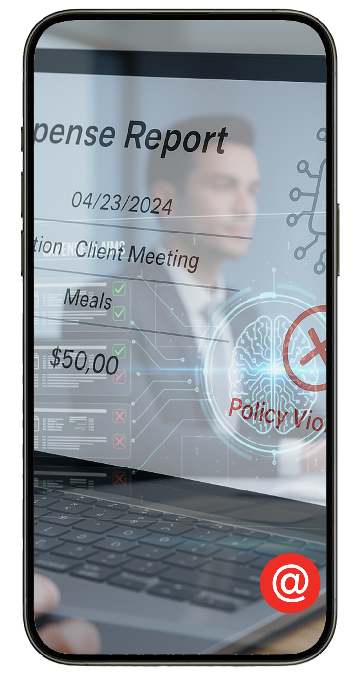 expense@work AI Validates Expenses