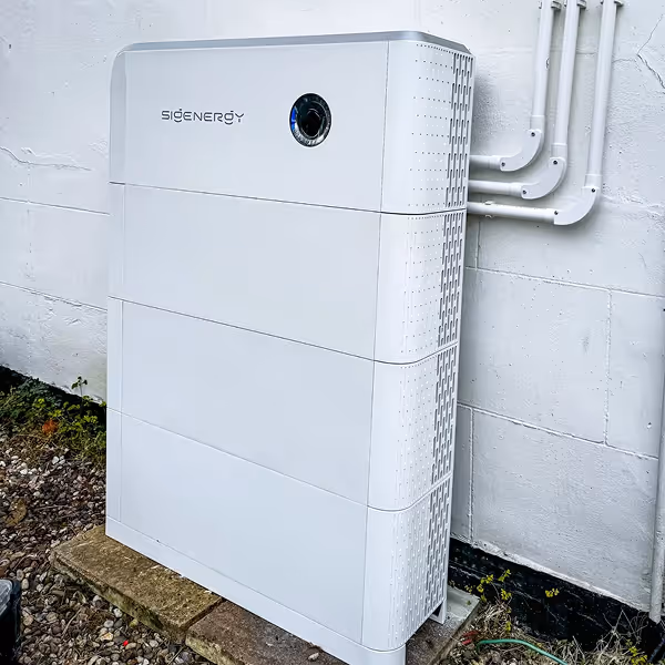 Solar battery storage in Huntingdon