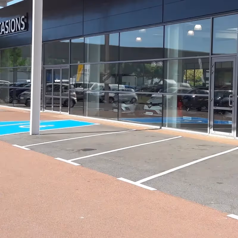 Équipement de sécurité installé par Mark n Park