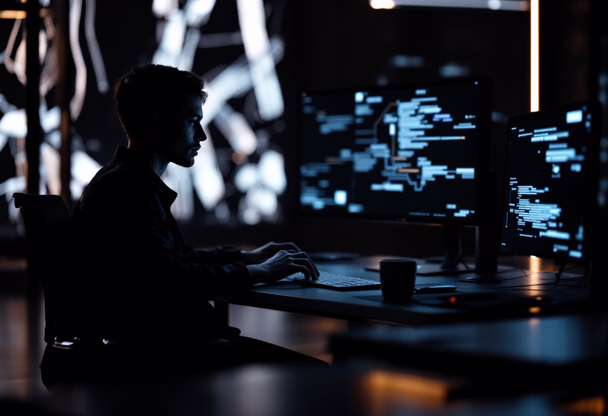 immersive virtual environment for a tech startup