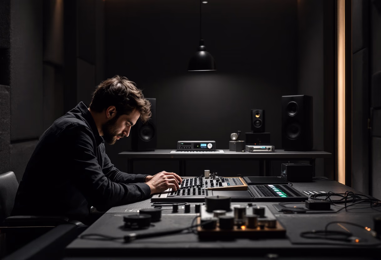 image of behind-the-scenes filming