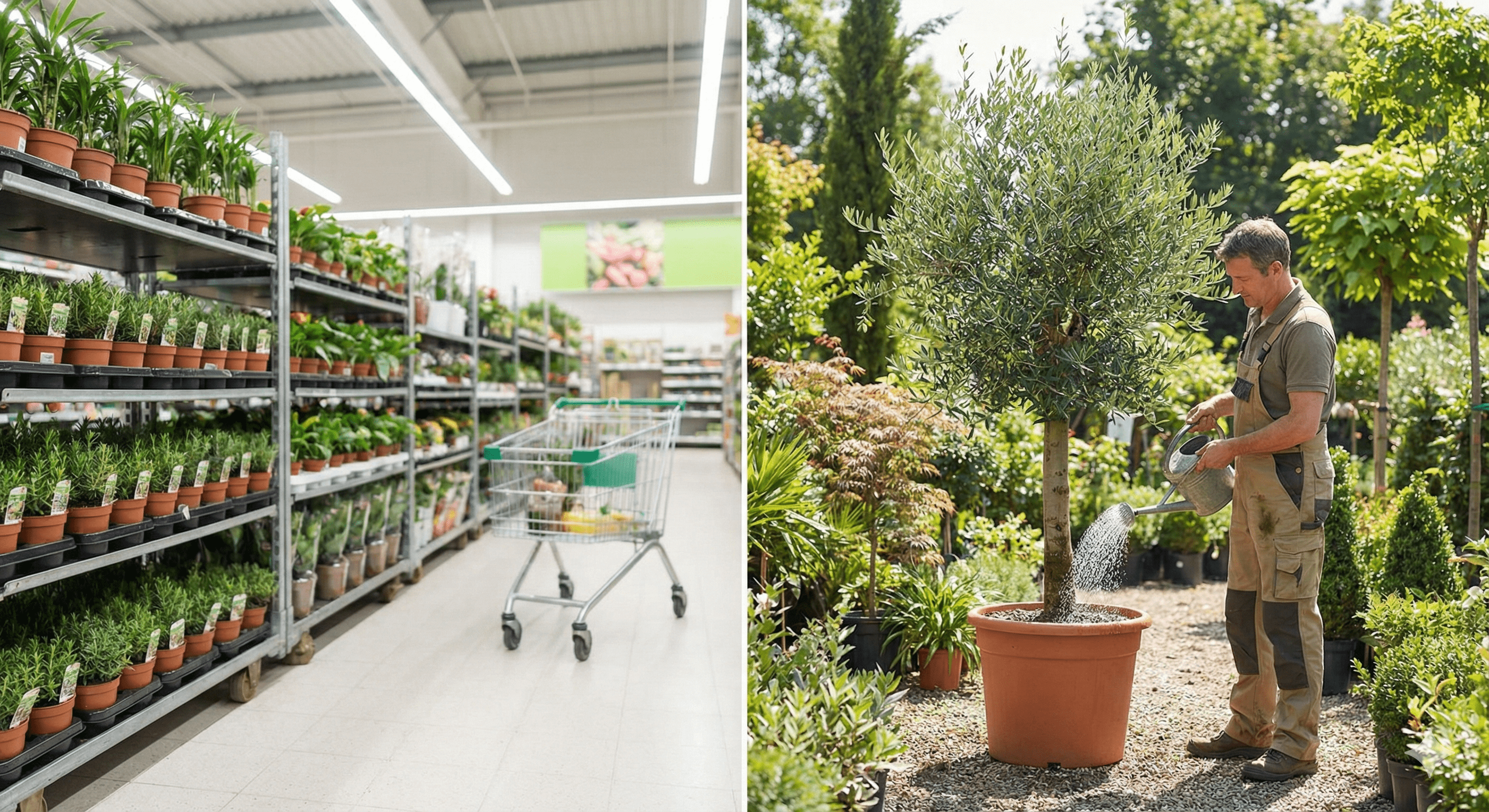 pepiniere ou grande surface