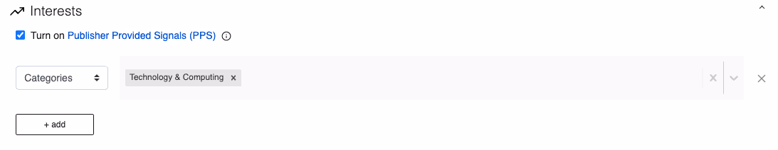 Activating PPS on an Anonymised targeting segment