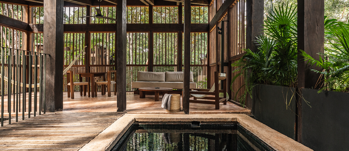 Master Pool Treehouse