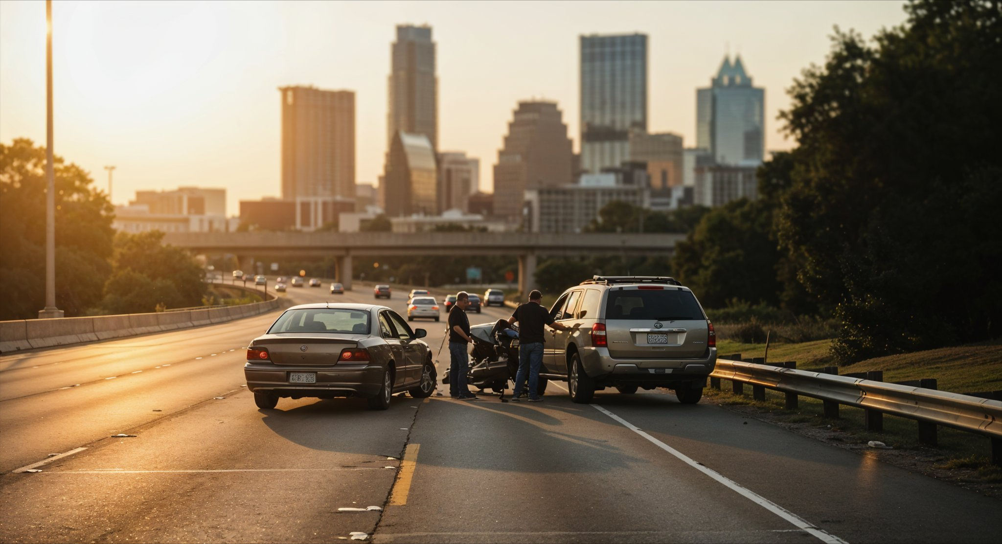 Vehicle collision in Austin