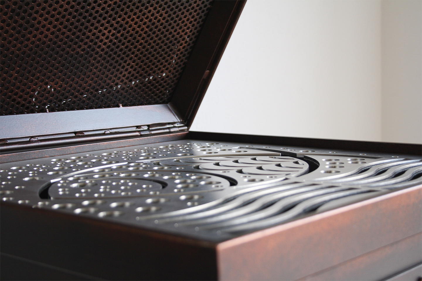 Barbecue in ferro e acciao