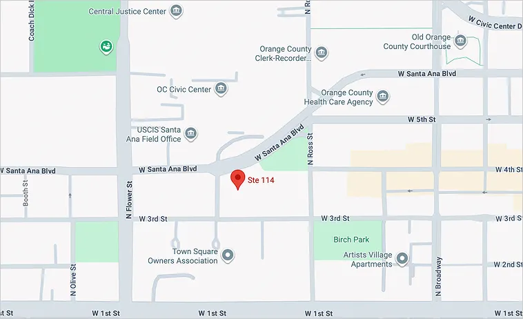 Map highlighting High Desert Detention Center area near Adelanto, California