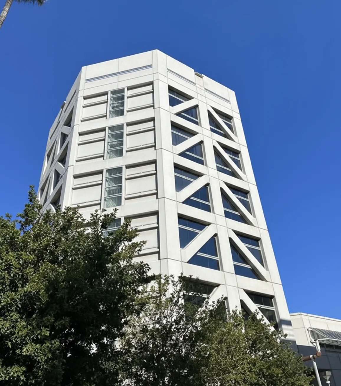 Presley Detention Center exterior building in Riverside County, California.