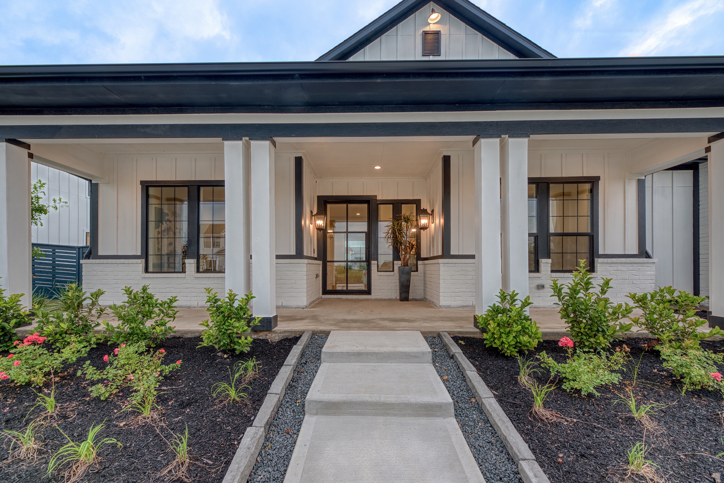 Exterior of property 