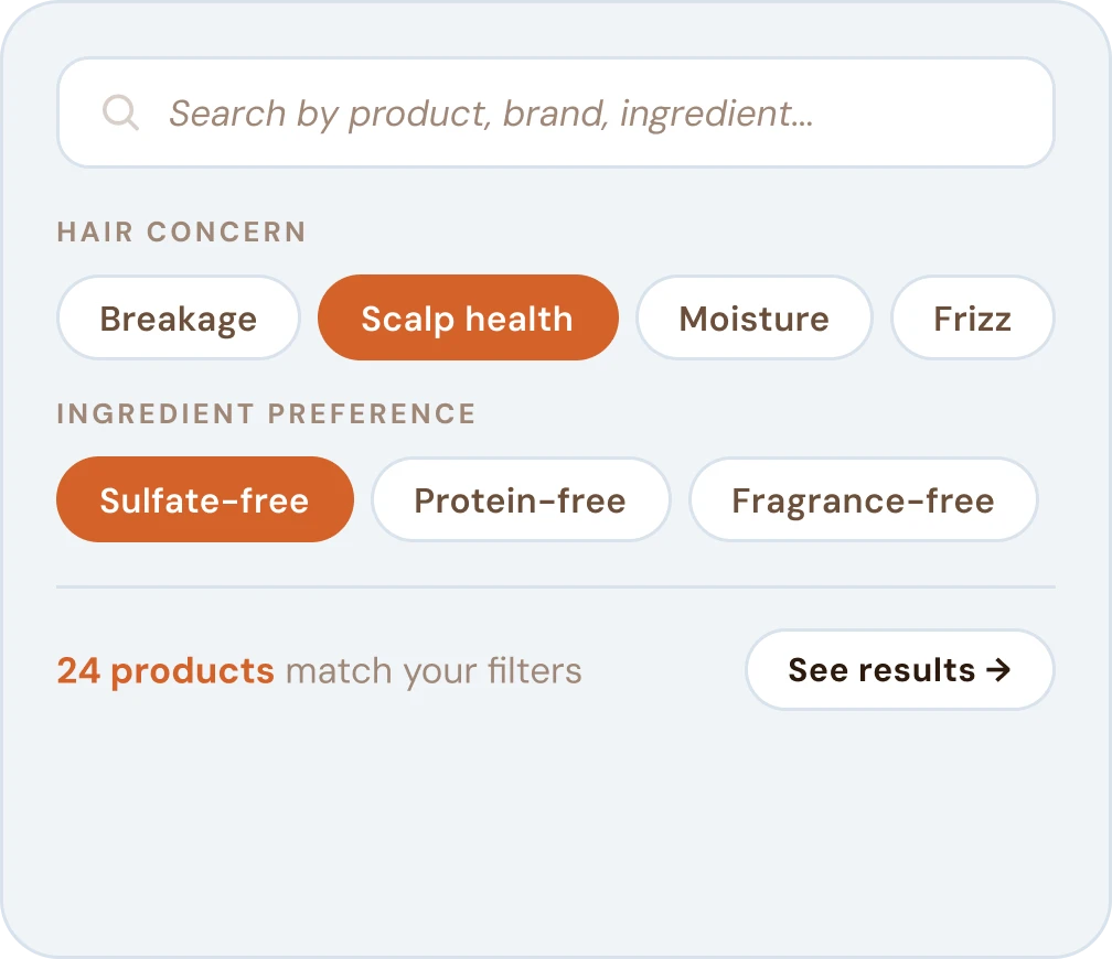 Smart filters feature illustration