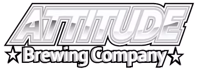 White logo for Attitude Brewing Company.