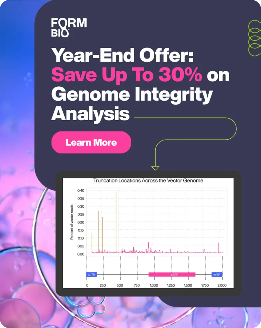 End of Year Offer: Save Up To 30% on Genome Integrity Analysis image