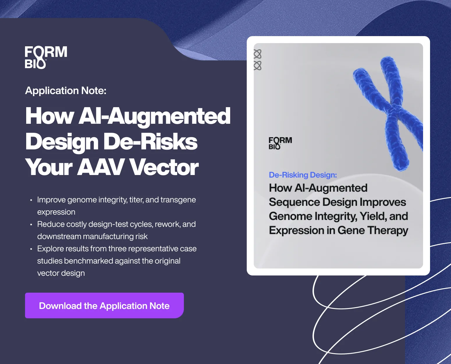 How AI-Augmented Design De-Risks Your AAV Vector popup image