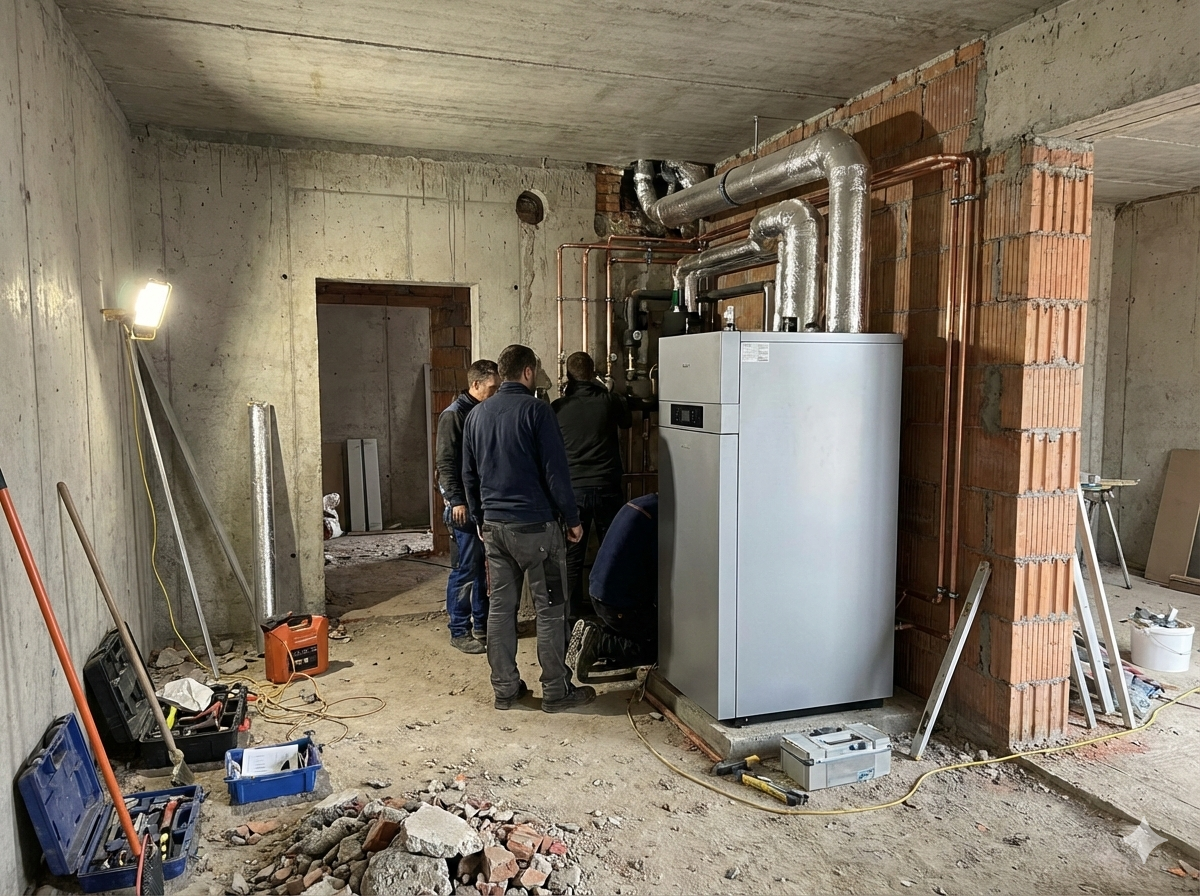 Einfamilienhaus – Heizungstausch