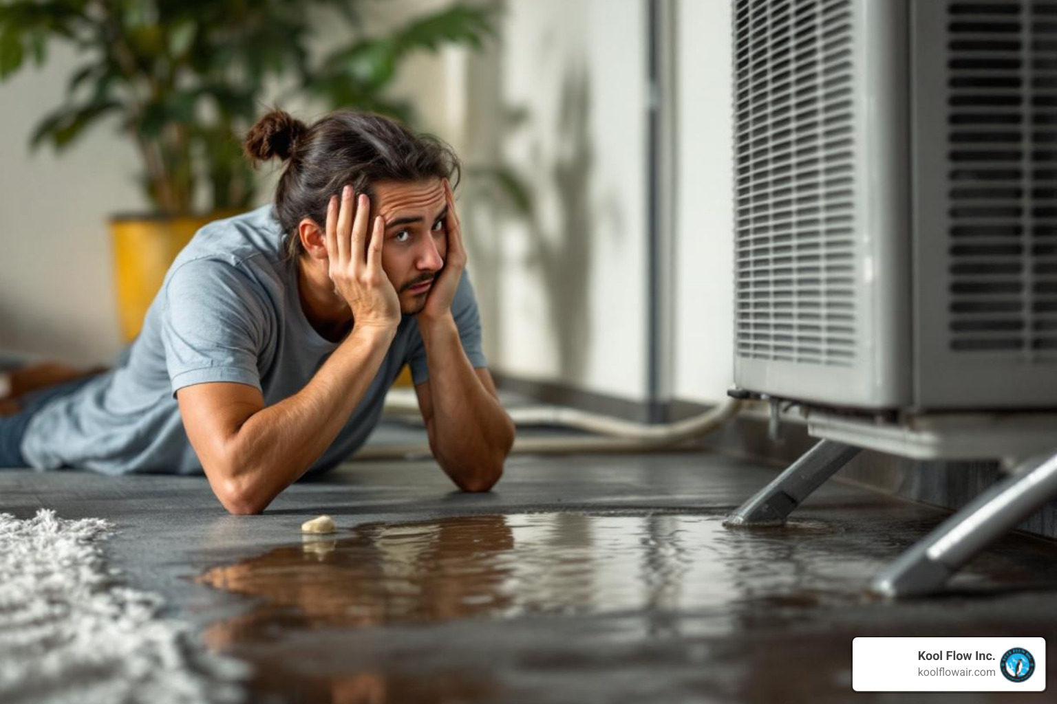 infographic showing top 5 AC warning signs: weak airflow, warm air from vents, unusual noises, frequent on-off cycling, and water leaks around unit - ac repair best in fort lauderdale, fl