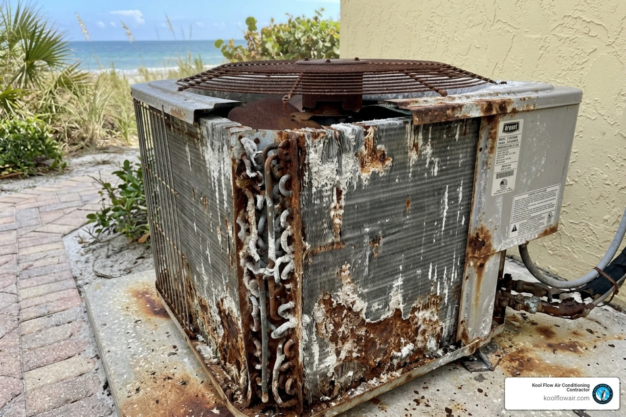 Salt Air Corrosion on HVAC Equipment Explained