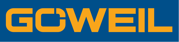 GOWEIL logo in bold orange letters on a dark blue background.