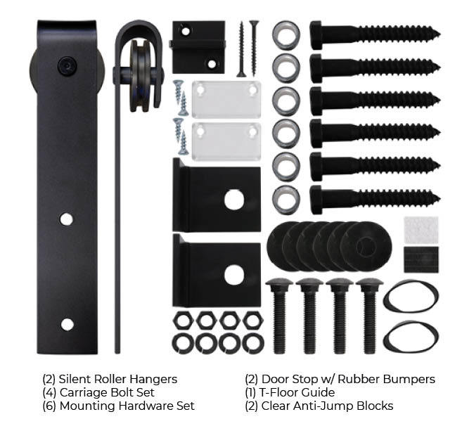 Standard Series Hardware, J-Strap, Black