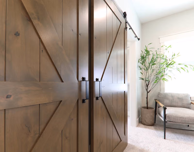 Special Order Barn Door Beauty Shot