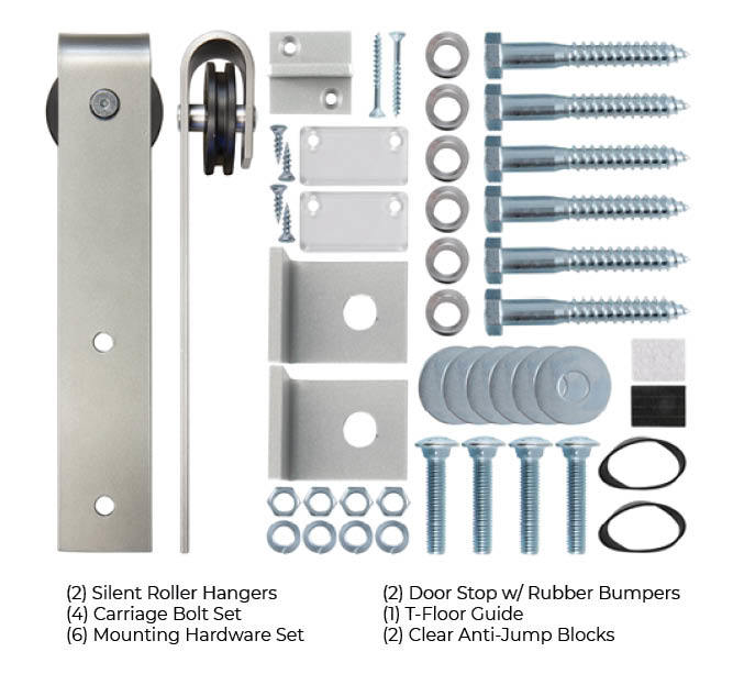 Standard Series Hardware, J-Strap, Silver