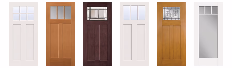 Craftsman Door Examples