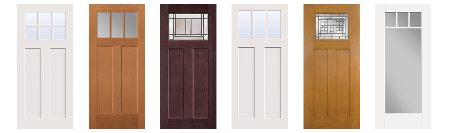 Craftsman Door Examples