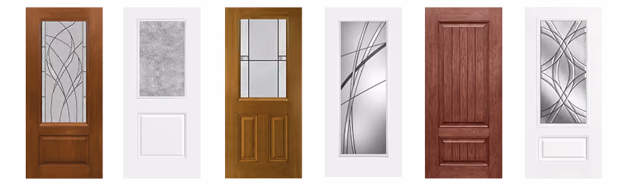 Transitional Door Examples