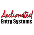 Acclimated Entry Systems 4-Color Stacked Logo