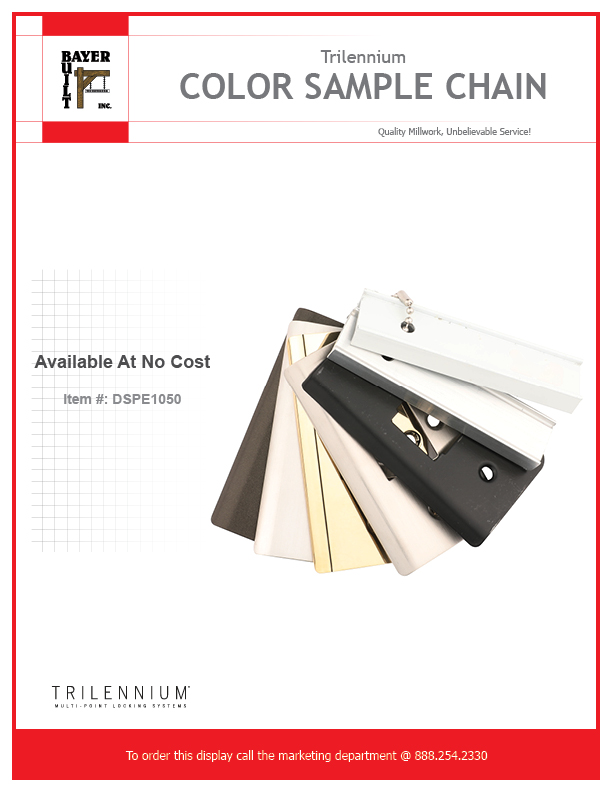 Trilennium Color Sample Chain