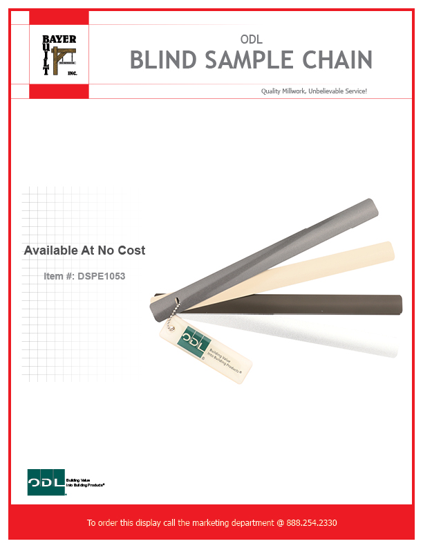 ODL Blind Sample Chain