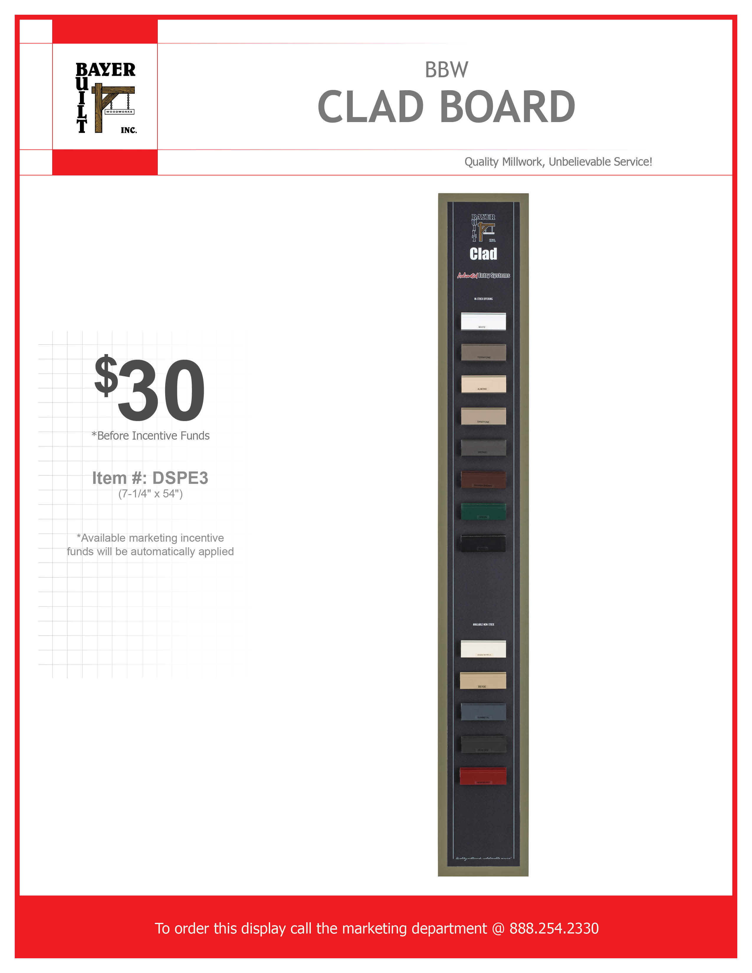Clad Board