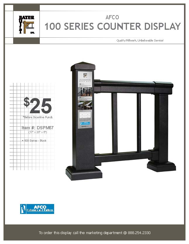 AFCO 100 Series Counter Display