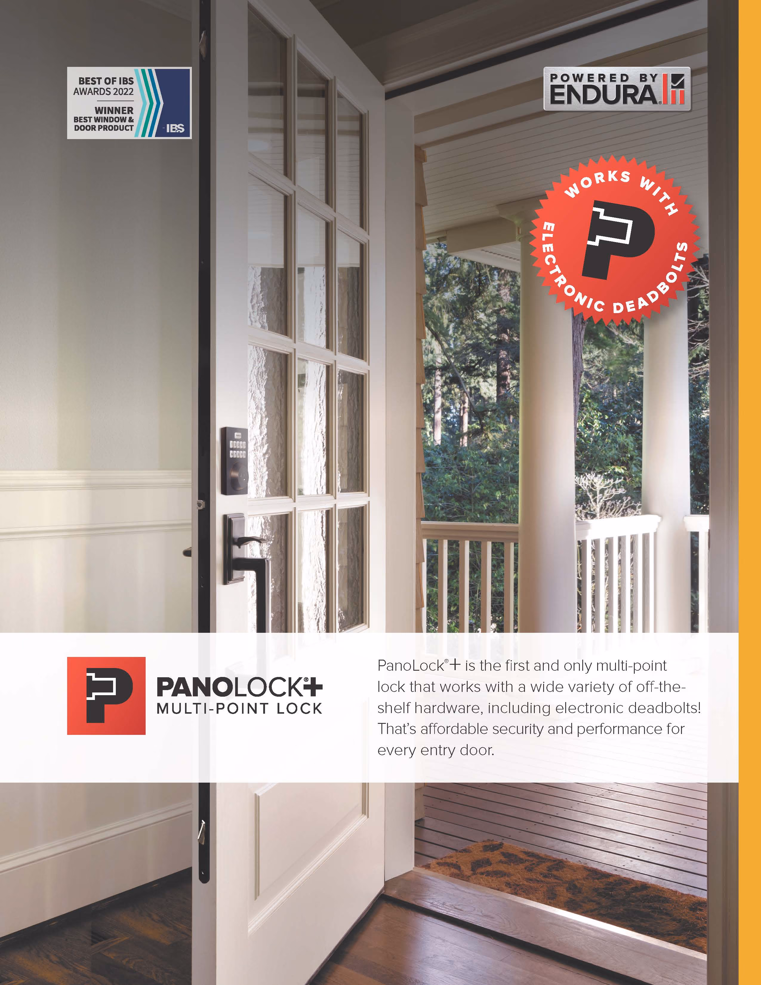 Endura PanoLock+ Multi-Point Lock