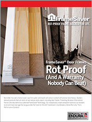 Endura Frame Saver Catalog Cover