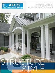 AFCO Fiberglass and Aluminum Columns Catalog Cover