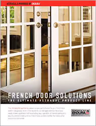 Endura French Door Solutions Catalog Cover
