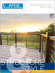AFCO Aluminum and Vinyl Railing Catalog Cover