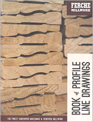 Ferche Millwork Book of Profile Line Drawings Cover