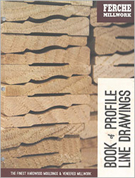Ferche Millwork Book of Profile Line Drawings Cover
