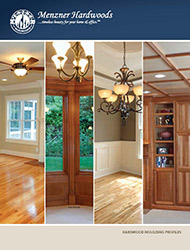 Menzner Hardwoods Moulding Profiles Cover
