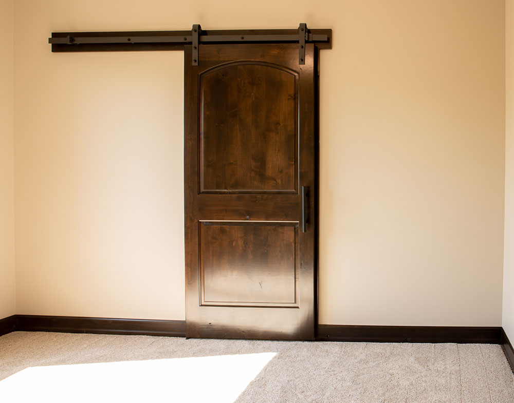 PAKB2 Knotty Alder Interior Door | Special Order Barn Door Track & Hardware