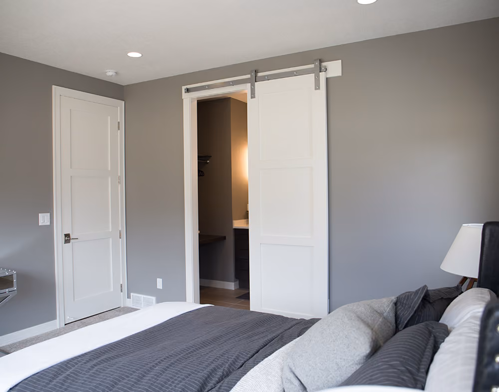 Special Order 3 Equal Panel Primed Stile and Rail Door | Silver Barn Door Hardware & Track