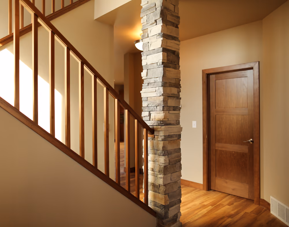 6210 Poplar Rail | 5060 Poplar Baluster | PPOE3 Poplar Interior Door