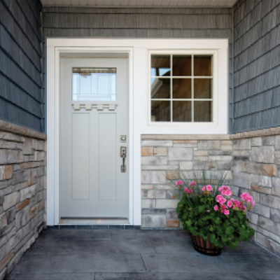 PRF1-605-CLED2 Craftsman Exterior Door