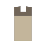 Tapered Square Sticking Profile Example